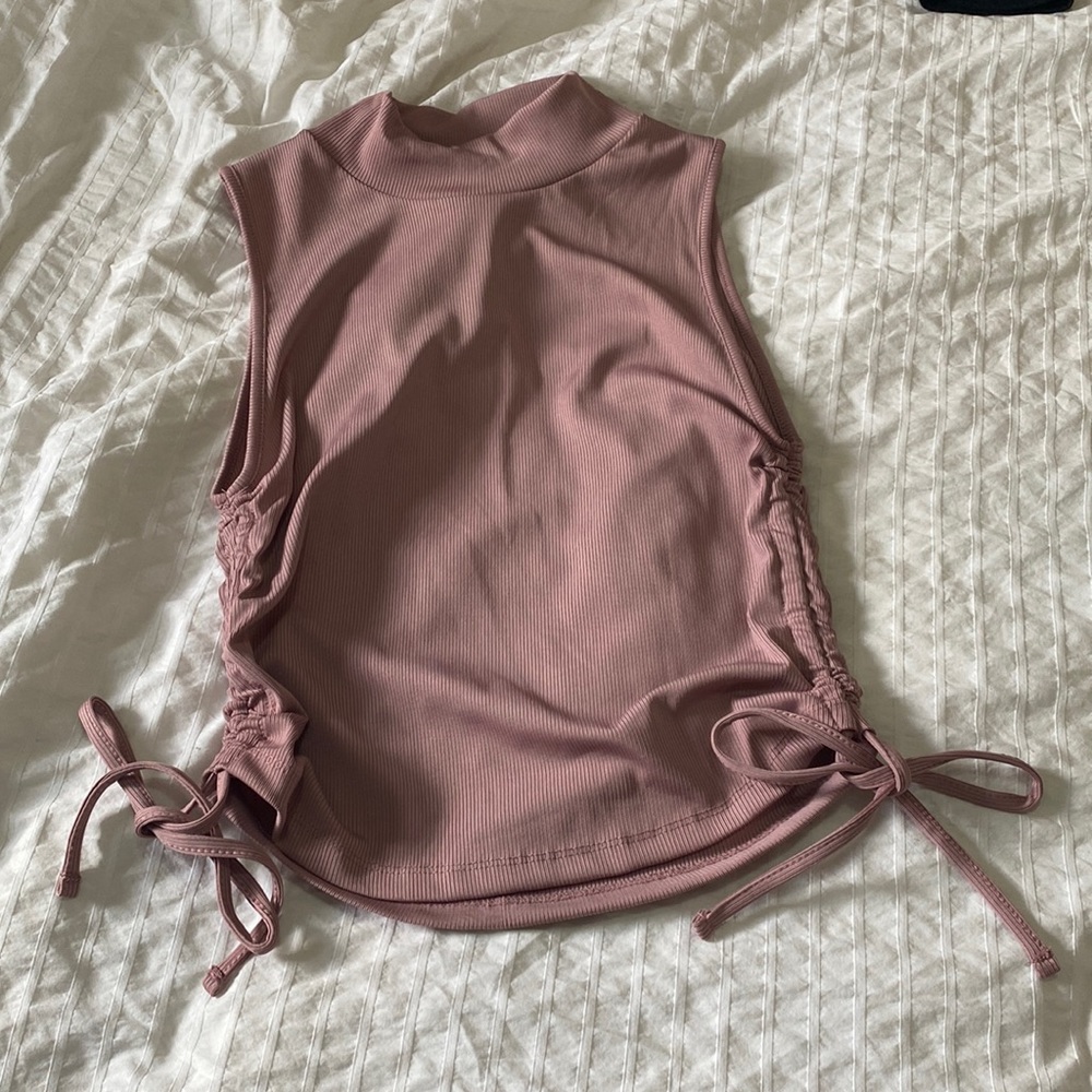 REVAMPED Mauve Pink Top Size XL